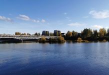 Vy över Skellefteälven
