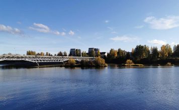 Vy över Skellefteälven